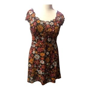 Floral Print Women's Dress